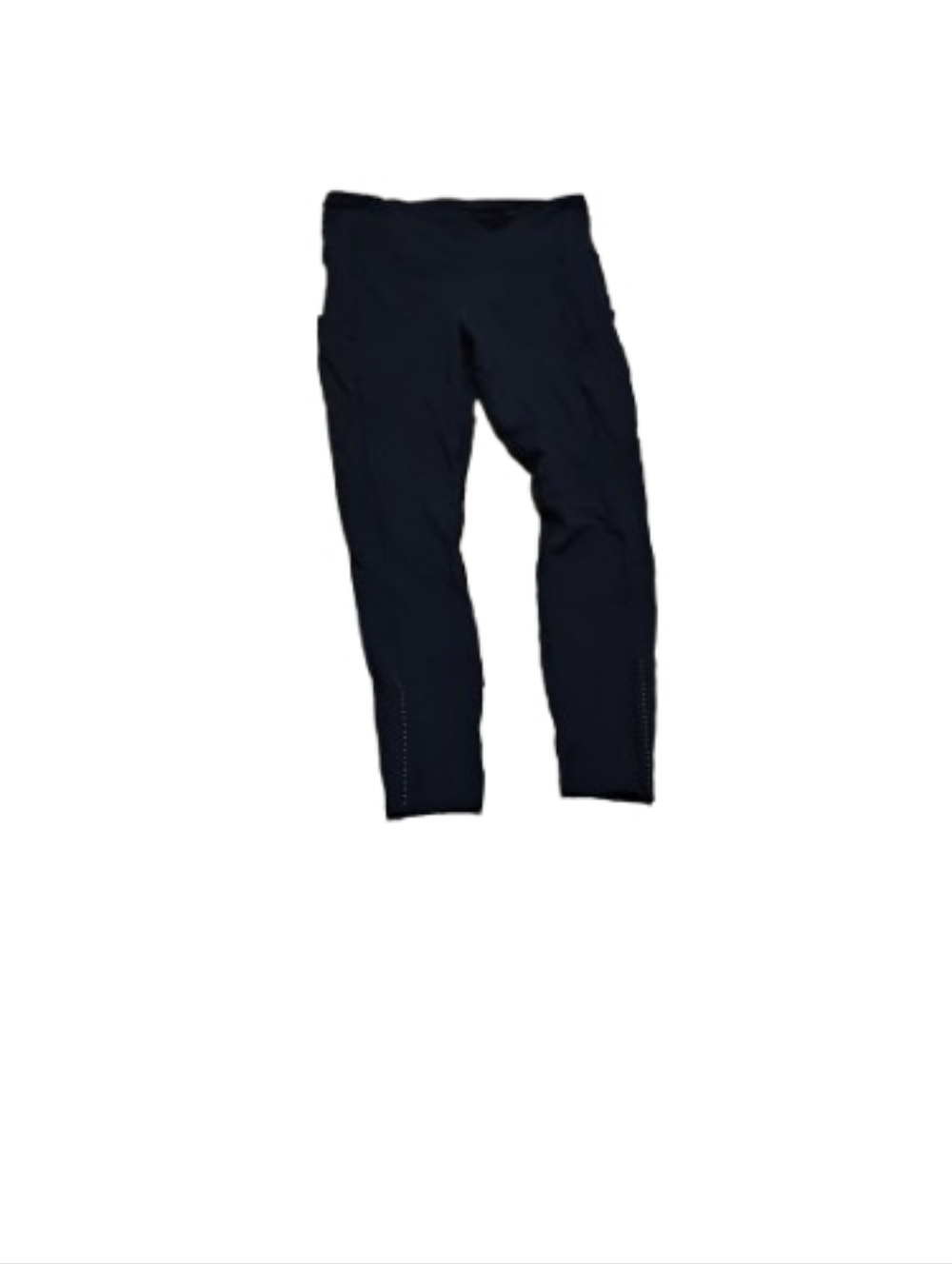 Lululemon Fast & Free 7/8 Tight II Athletic Leggings Pants Sz 8 Blue